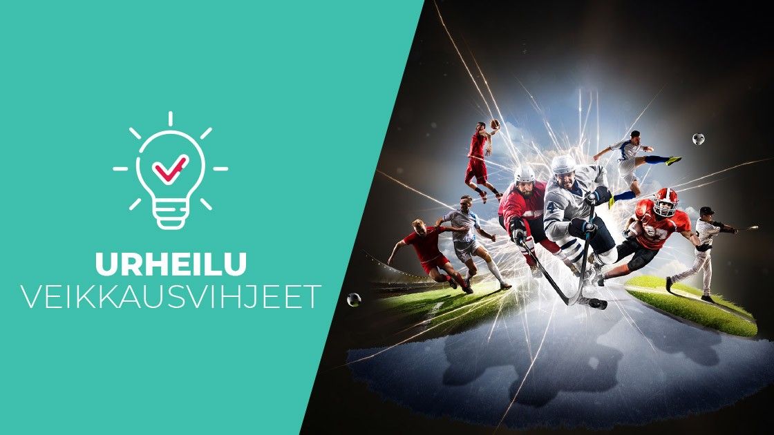 Urheilijoita ja tekstiä